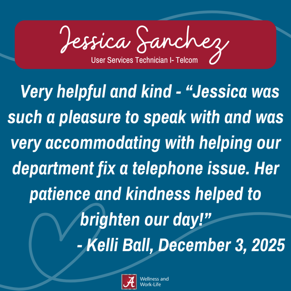 Jessica was such a pleasure to speak with and was very accommodating with helping our department fix a telephone issue. Her patience and kindness helped to brighten our day!