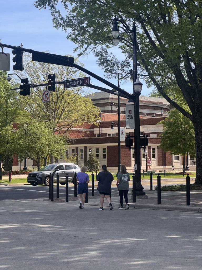 People walking away 2